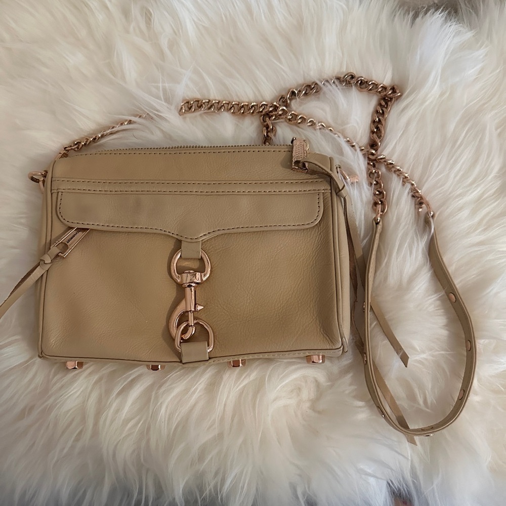 Rebecca Minkoff Sand Rose Gold MAC Convertible
Crossbody Bag